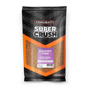 Brown SONU BAITS Sonu Chunky Fish 2Kg