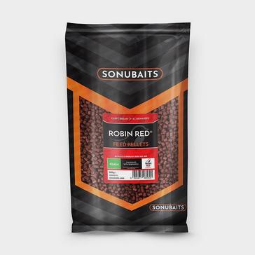 Red SONU BAITS 4mm Robin Red Feed Pellets
