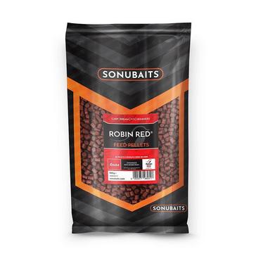 Brown SONU BAITS 6Mm Robin Red Feed Pellets