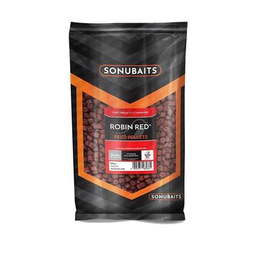 Brown SONU BAITS 8Mm Robin Red Pellets Drilled
