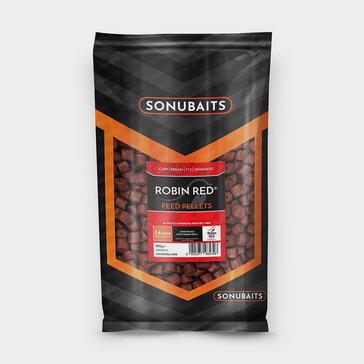 Multi SONU BAITS 14Mm Robin Red Pellets Drilled