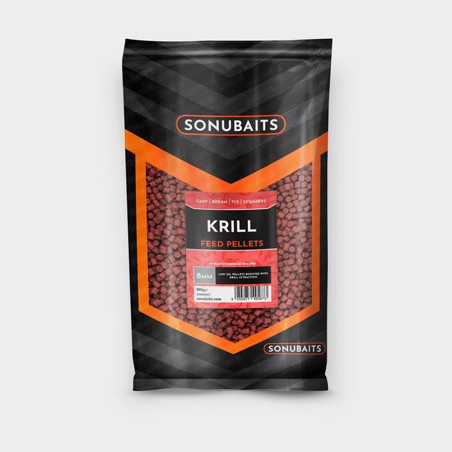 Brown SONU BAITS Drilled Krill Feed (8mm) image 1