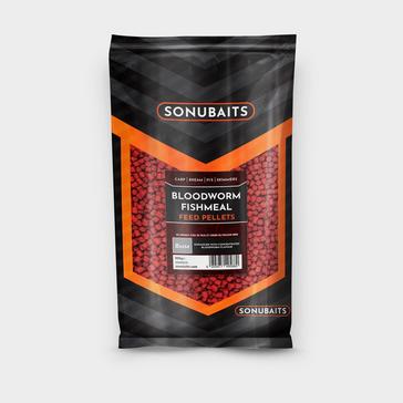 Red SONU BAITS Bloodworm Fishmeal Feed 8mm