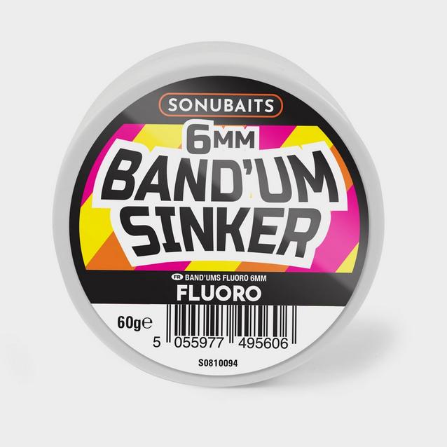 Multi SONU BAITS Band'Um Sinkers Fluoro (6mm) image 1