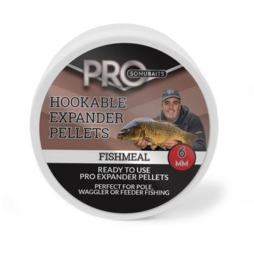 Grey SONU BAITS Hookable Pro Expander Fishmeal 6mm