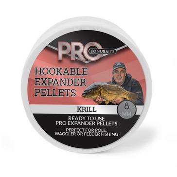 Clear SONU BAITS Sonu Hookable Pro Expander Krill 8mm