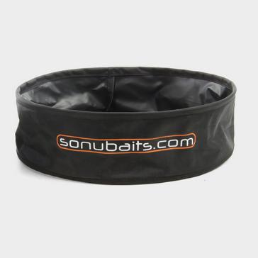 Black SONU BAITS Groundbait Mixing Bowl (Large)