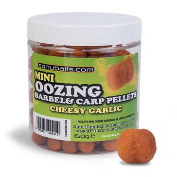 Orange SONU BAITS Sonubaits Cheesygarlic Mini Oozing Pellets