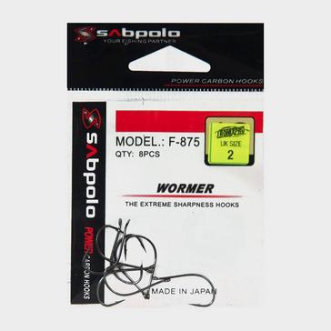 Black TRONIX Sabpolo Wormer Hook – Size 2