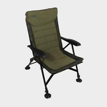 Green Sonik SK-TEK Recliner Armchair