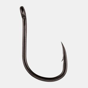Silver THINKING ANGLER Out Turned Eye Hook Size 4