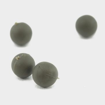 Grey THINKING ANGLER 5mm Round Beads Green
