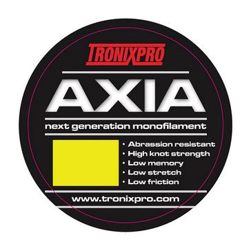 Yellow TRONIX Axia Monofilament in Hi Vis Yellow (25lb)