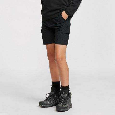 Black FREEDOMTRAIL Kids’ Nebraska II Shorts