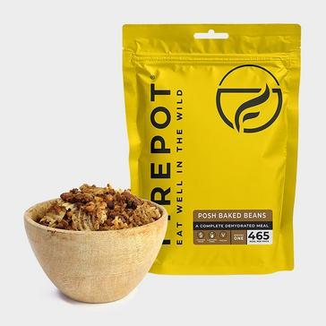 Yellow FIREPOT Posh Baked Beans