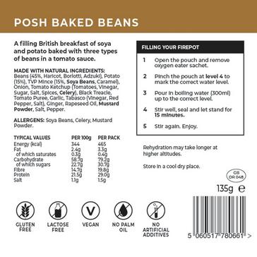 Brown FIREPOT Posh Baked Beans