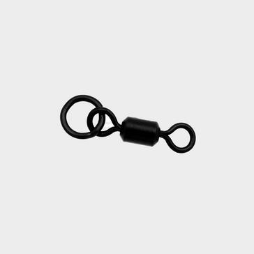 Black Korda PTFE Coated Ring Swivel Size 8