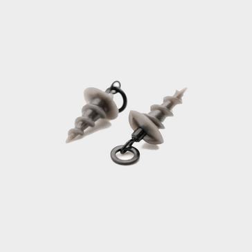 Black Korda Bait Screw Fishing Swivel Medium