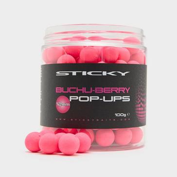 Pink Sticky Baits Buchu Berry Sticky Hi-Attract Pop Ups 12mm