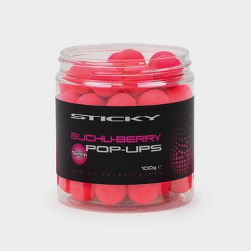 Pink Sticky Baits Buchu Berry Sticky Hi-Attract Pop Ups 16mm