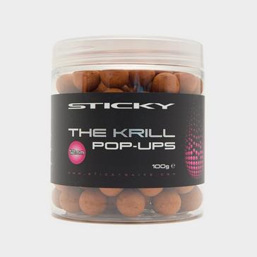 Brown Sticky Baits Krill Pop Ups (12mm)