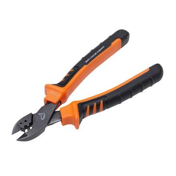 orange SavageGear MP CUT CRIMP PLIERS 22.5CM