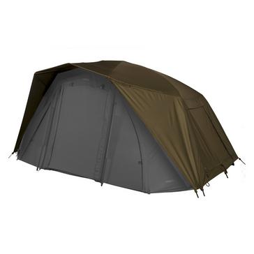 Green Trakker Tempest 100 Brolly Skull Cap Wrap Aquatexx EV 2.0