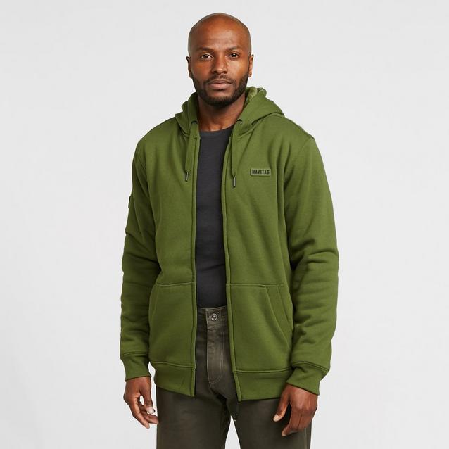 Sherpa zip up jacket with hood online