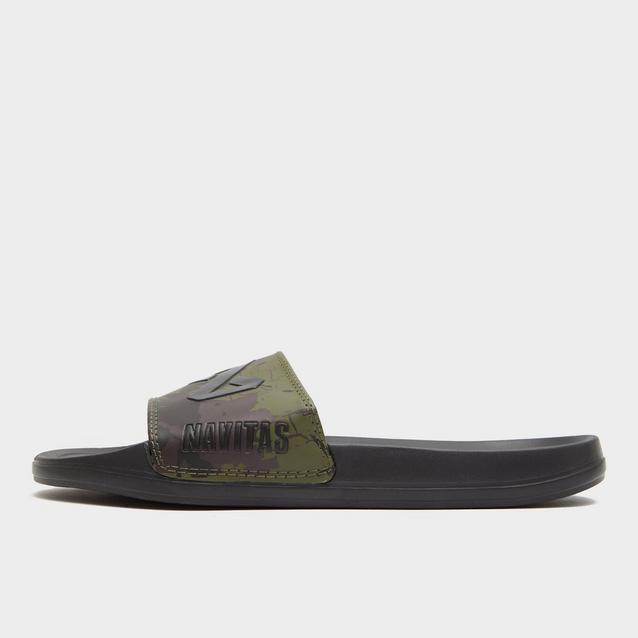 Vans on sale camo slides