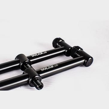 black SOLAR TACKLE SOLAR A1 2-ROD BUZZ BAR- 6IN