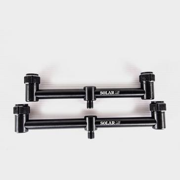 black SOLAR TACKLE SOLAR A1 2-ROD BUZZ BAR - 7IN