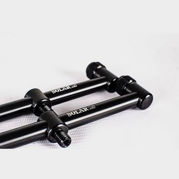 black SOLAR TACKLE SOLAR A1 2-ROD BUZZ BAR - 7IN