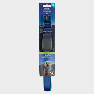 Blue Niteize Nitedog® LED Rechargeable Collar Blue Small