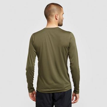 green Montane Men's Dart Long Sleeve T-Shirt