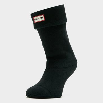 Black Hunter Kids Boot Socks Black