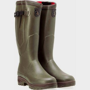 Green Aigle Womens Parcours 2 Iso Wellington Boots Khaki