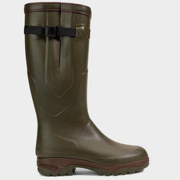 Green Aigle Womens Parcours 2 Iso Wellington Boots Khaki