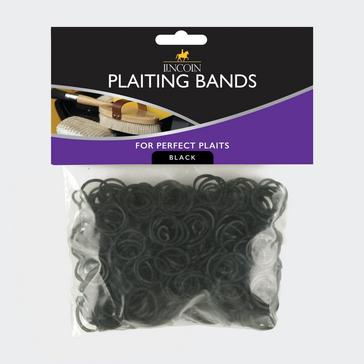 Black Lincoln Plaiting Bands Bag Black