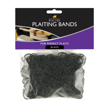 Black Lincoln Plaiting Bands Bag Black