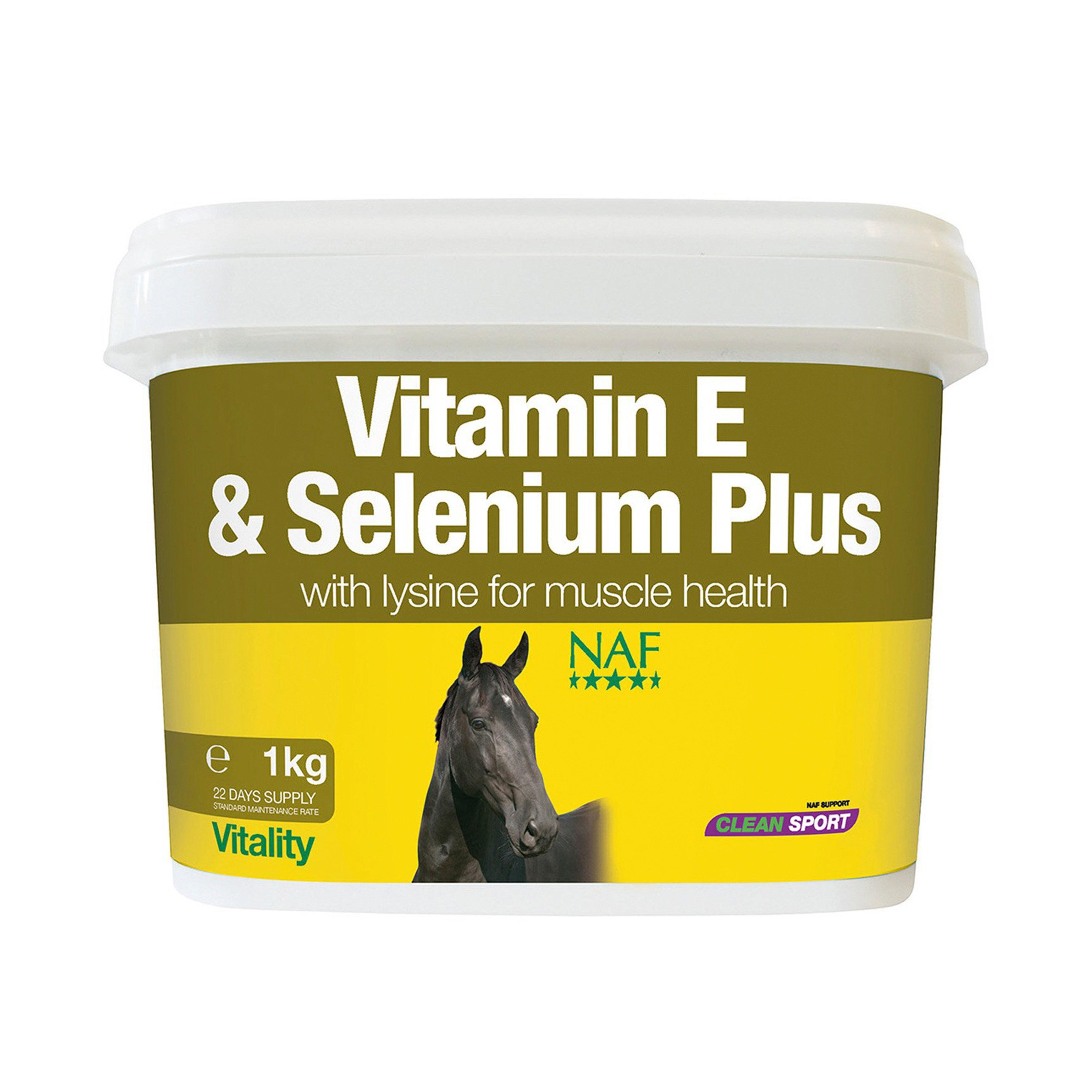 Vitamin E, Selenium & Lysine
