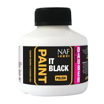 Black NAF Paint It  Black Hoof Polish