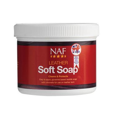 Clear NAF Leather Soft Soap 450g