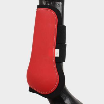 Red Whitaker Tendon and Fetlock Boot Set Red