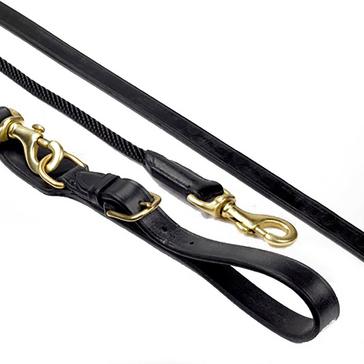 Black Whitaker Rope Draw Reins Black