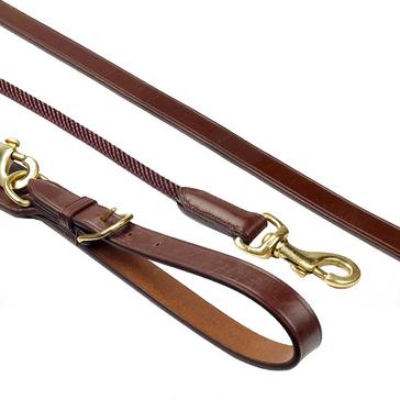 Brown Whitaker Rope Draw Reins Havana