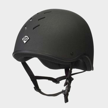 Black Charles Owen Young Riders Ventilated Jockey Skull Black