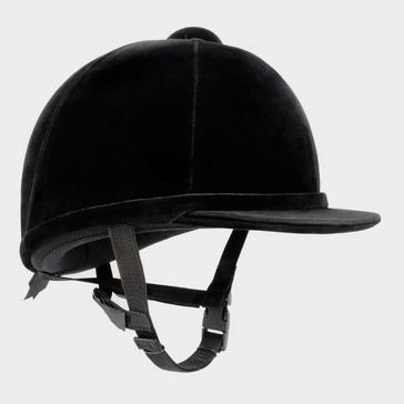 Junior Young Rider Riding Hat Black