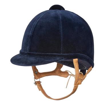 Blue Charles Owen Adults Fian Riding Hat Navy