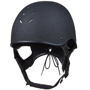 Black Charles Owen Junior JS1 Pro Skull Helmet Black