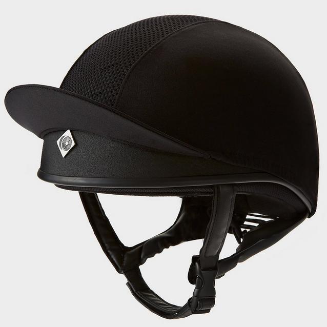Black Charles Owen Junior Pro II Plus Skull Hat Black image 1
